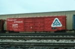 Bangor and Aroostook Railroad Company 50' Double Door Box Car No. 6825